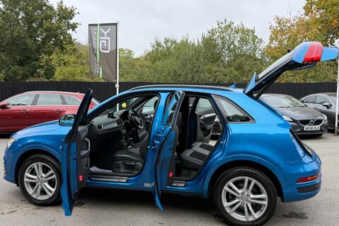 Audi Q3 TDI QUATTRO S LINE S-TRONIC- DEMO +1 OWNER -£5K EXTRAS -CAMERA -CRUISE - 23