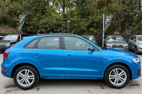 Audi Q3 TDI QUATTRO S LINE S-TRONIC- DEMO +1 OWNER -£5K EXTRAS -CAMERA -CRUISE - 6