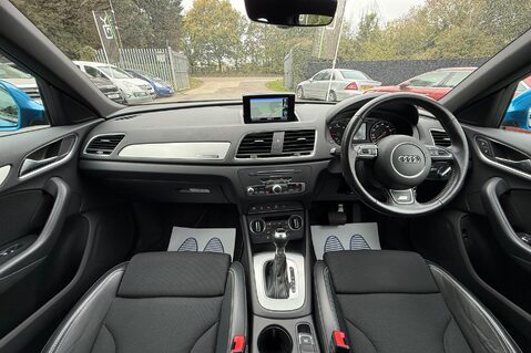 Audi Q3 TDI QUATTRO S LINE S-TRONIC- DEMO +1 OWNER -£5K EXTRAS -CAMERA -CRUISE - 14