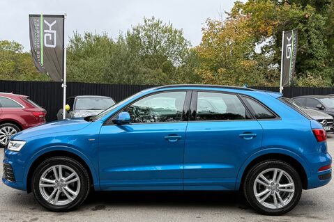 Audi Q3 TDI QUATTRO S LINE S-TRONIC- DEMO +1 OWNER -£5K EXTRAS -CAMERA -CRUISE - 10