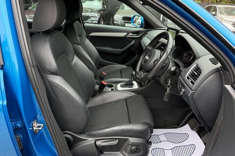 Audi Q3 TDI QUATTRO S LINE S-TRONIC- DEMO +1 OWNER -£5K EXTRAS -CAMERA -CRUISE - 16