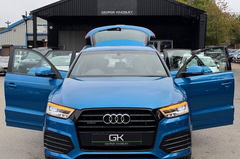 Audi Q3 TDI QUATTRO S LINE S-TRONIC- DEMO +1 OWNER -£5K EXTRAS -CAMERA -CRUISE - 20