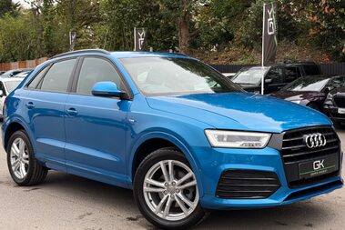 Audi Q3 TDI QUATTRO S LINE S-TRONIC- DEMO +1 OWNER -£5K EXTRAS -CAMERA -CRUISE -