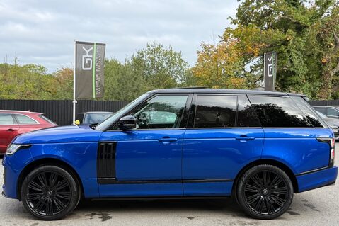 Land Rover Range Rover SDV6 VOGUE - BODYKIT - RARE VELOCITY BLUE -ELEC STEPS/TOWBAR -FLRSH 10