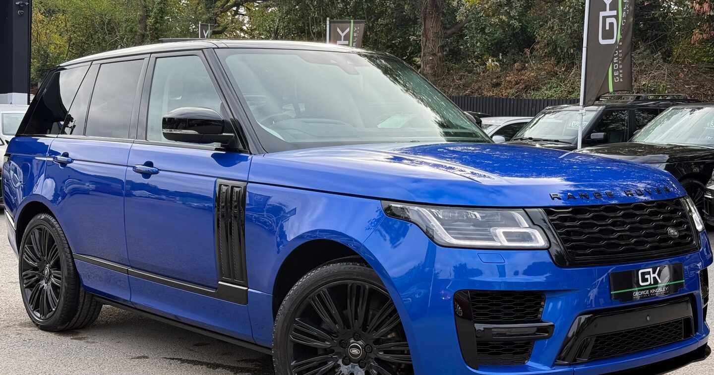 Range Rover Svo Blue Used 2019 Land Rover Range Rover SDV6 VOGUE - BODYKIT - RARE VELOCITY ...