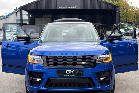 Land Rover Range Rover SDV6 VOGUE - BODYKIT - RARE VELOCITY BLUE -ELEC STEPS/TOWBAR -FLRSH 20