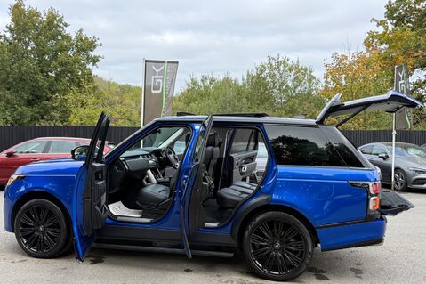 Land Rover Range Rover SDV6 VOGUE - BODYKIT - RARE VELOCITY BLUE -ELEC STEPS/TOWBAR -FLRSH 22