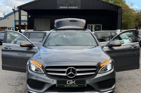 Mercedes-Benz C Class C 220 D AMG LINE PREMIUM - PANORAMIC SUNROOF - 19 INCH ALLOYS - NEW MOT 22