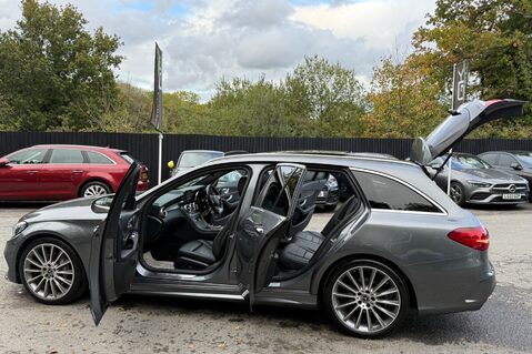 Mercedes-Benz C Class C 220 D AMG LINE PREMIUM - PANORAMIC SUNROOF - 19 INCH ALLOYS - NEW MOT 20