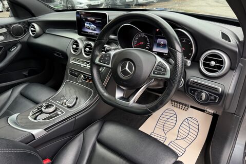 Mercedes-Benz C Class C 220 D AMG LINE PREMIUM - PANORAMIC SUNROOF - 19 INCH ALLOYS - NEW MOT 15