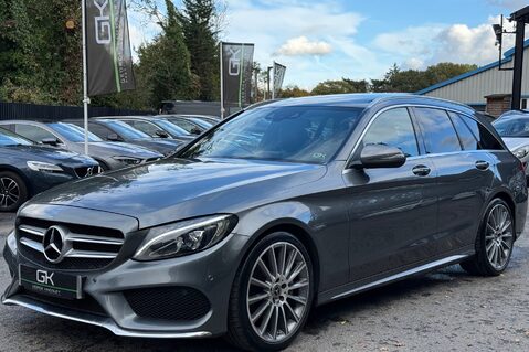 Mercedes-Benz C Class C 220 D AMG LINE PREMIUM - PANORAMIC SUNROOF - 19 INCH ALLOYS - NEW MOT 12