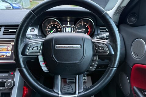 Land Rover Range Rover Evoque TD4 HSE DYNAMIC -BLACK & RED LEATHER INTERIOR - LANE ASSIST -2 OWNERS 8