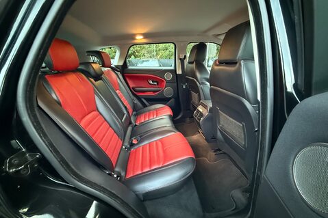 Land Rover Range Rover Evoque TD4 HSE DYNAMIC -BLACK & RED LEATHER INTERIOR - LANE ASSIST -2 OWNERS 12