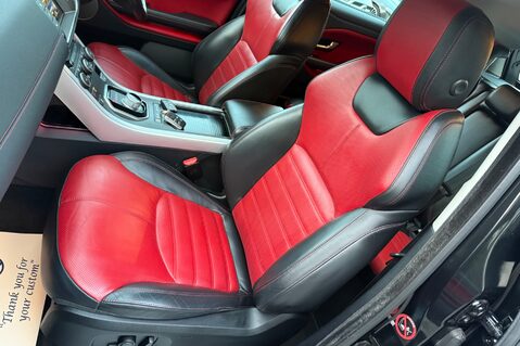 Land Rover Range Rover Evoque TD4 HSE DYNAMIC -BLACK & RED LEATHER INTERIOR - LANE ASSIST -2 OWNERS 4