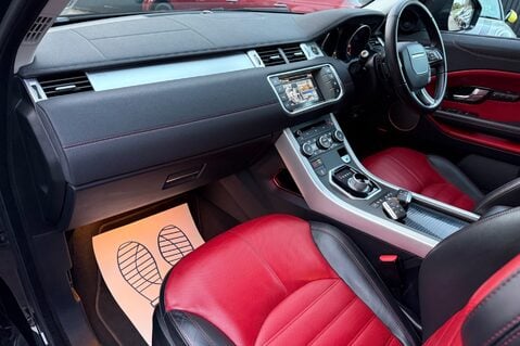 Land Rover Range Rover Evoque TD4 HSE DYNAMIC -BLACK & RED LEATHER INTERIOR - LANE ASSIST -2 OWNERS 22