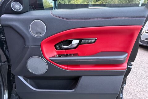 Land Rover Range Rover Evoque TD4 HSE DYNAMIC -BLACK & RED LEATHER INTERIOR - LANE ASSIST -2 OWNERS 36