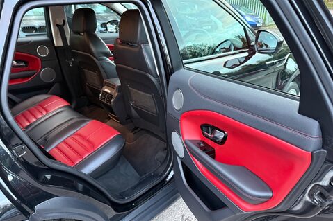 Land Rover Range Rover Evoque TD4 HSE DYNAMIC -BLACK & RED LEATHER INTERIOR - LANE ASSIST -2 OWNERS 31