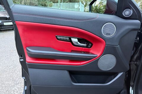 Land Rover Range Rover Evoque TD4 HSE DYNAMIC -BLACK & RED LEATHER INTERIOR - LANE ASSIST -2 OWNERS 23