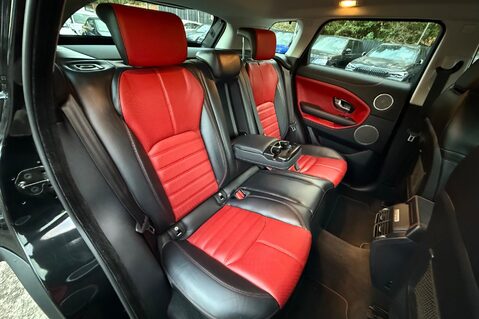 Land Rover Range Rover Evoque TD4 HSE DYNAMIC -BLACK & RED LEATHER INTERIOR - LANE ASSIST -2 OWNERS 30