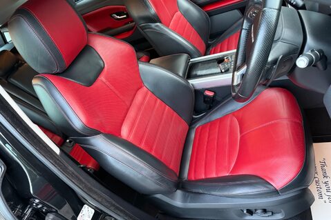 Land Rover Range Rover Evoque TD4 HSE DYNAMIC -BLACK & RED LEATHER INTERIOR - LANE ASSIST -2 OWNERS 33
