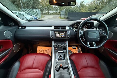 Land Rover Range Rover Evoque TD4 HSE DYNAMIC -BLACK & RED LEATHER INTERIOR - LANE ASSIST -2 OWNERS 6