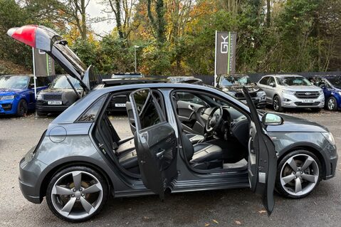 Audi A1 SPORTBACK TFSI BLACK EDITION S-TRONIC-PAN ROOF-CRUISE -ULEZ-LEATHER-1 OWNER 21