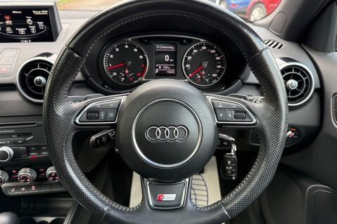 Audi A1 SPORTBACK TFSI BLACK EDITION S-TRONIC-PAN ROOF-CRUISE -ULEZ-LEATHER-1 OWNER 8