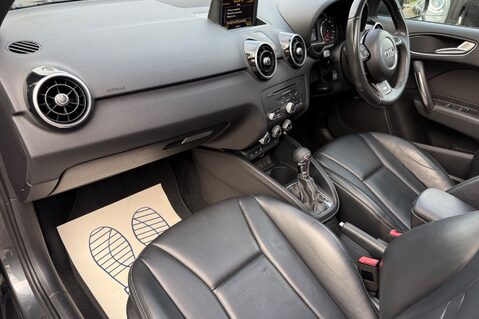 Audi A1 SPORTBACK TFSI BLACK EDITION S-TRONIC-PAN ROOF-CRUISE -ULEZ-LEATHER-1 OWNER 26