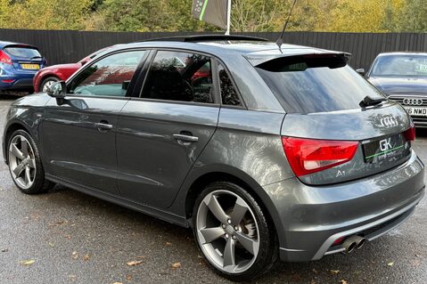 Audi A1 SPORTBACK TFSI BLACK EDITION S-TRONIC-PAN ROOF-CRUISE -ULEZ-LEATHER-1 OWNER 2