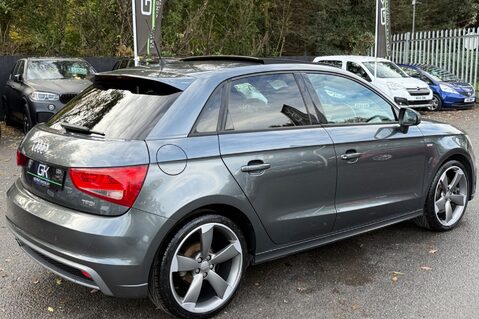 Audi A1 SPORTBACK TFSI BLACK EDITION S-TRONIC-PAN ROOF-CRUISE -ULEZ-LEATHER-1 OWNER 7