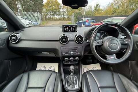 Audi A1 SPORTBACK TFSI BLACK EDITION S-TRONIC-PAN ROOF-CRUISE -ULEZ-LEATHER-1 OWNER 15