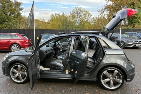 Audi A1 SPORTBACK TFSI BLACK EDITION S-TRONIC-PAN ROOF-CRUISE -ULEZ-LEATHER-1 OWNER 22