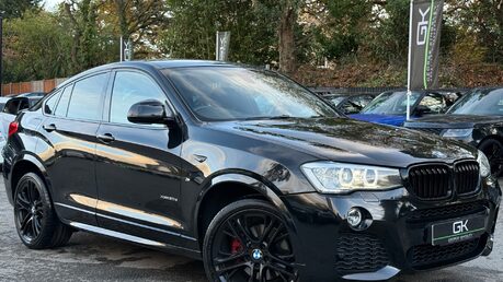 BMW X4 XDRIVE20D M SPORT -PLUS PK-PRO NAV-HUD-H/K-CAMERA-HIGHBEAM -£10K OPTIONS 