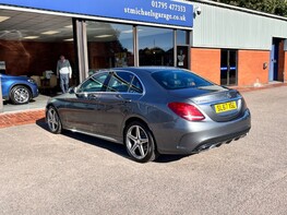 Mercedes-Benz C Class C 220 D AMG LINE 9